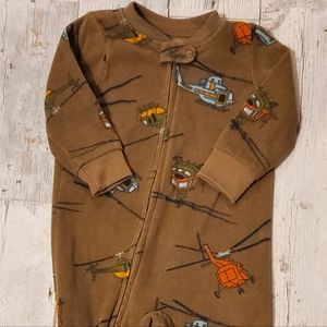 🔥5 for $25🔥 Carters 9 month zip up pajamas 9 months